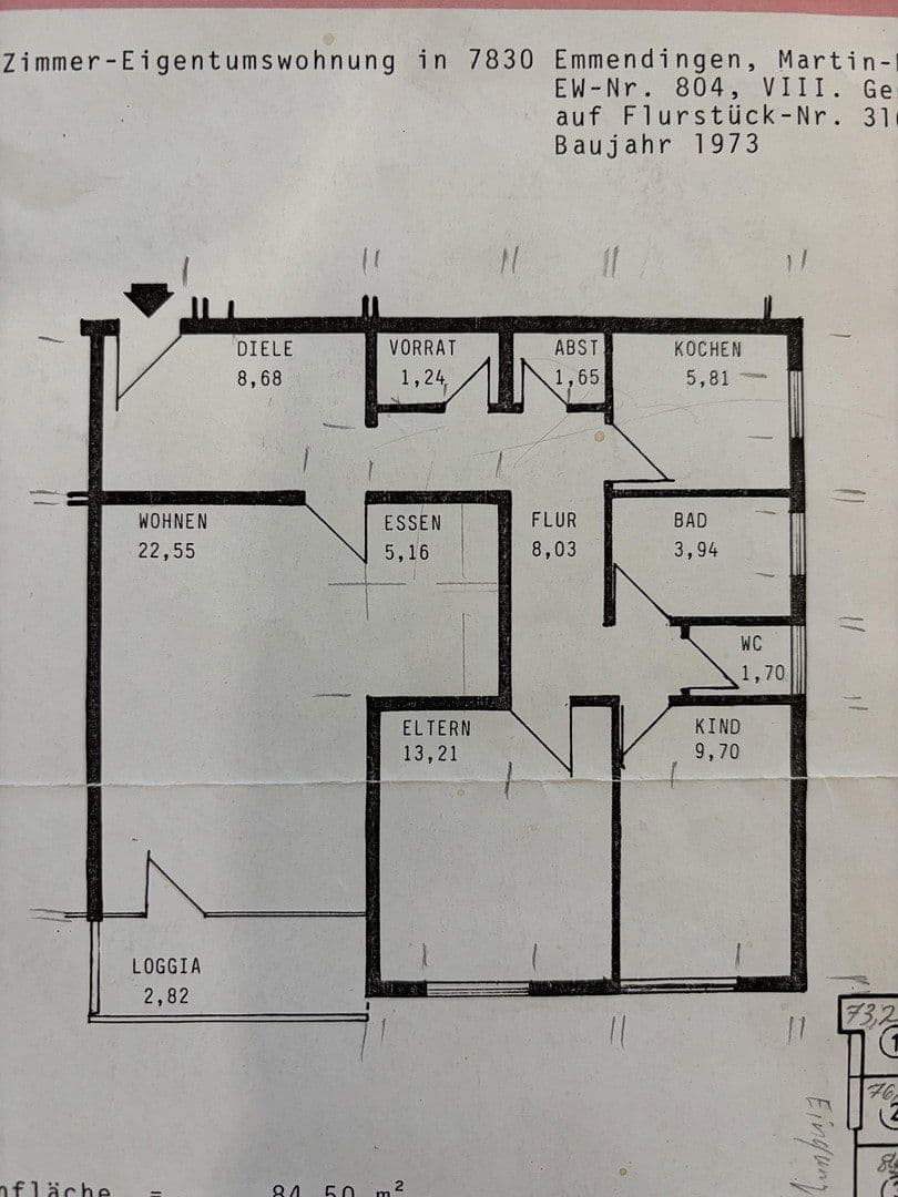Predaj bytu 3-izbový 85 m², Martin-Luther-Strasse 5, Emmendingen, Bádensko-Wurttembersko Predaj bytu 3-izbový 85 m², Martin-Luther-Strasse 5, Emmendingen, Bádensko-Wurttembersko