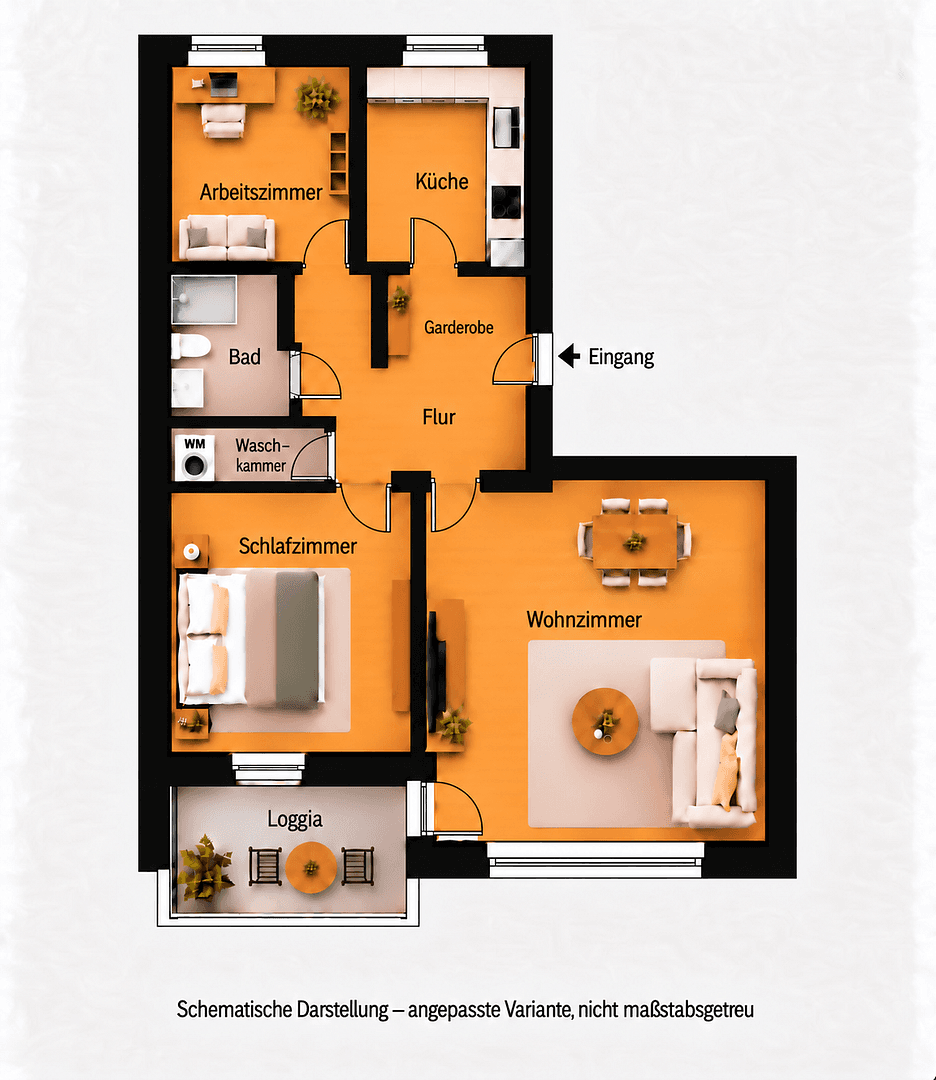 Predaj bytu 3-izbový 65 m², Zeisigstraße, Ottobrunn, Bavorsko Predaj bytu 3-izbový 65 m², Zeisigstraße, Ottobrunn, Bavorsko