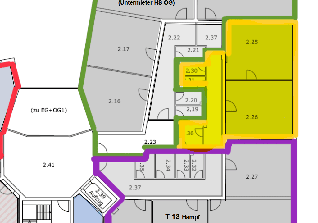 Prenájom kancelárie 89 m², Badstraße 24a, Offenburg, Bádensko-Wurttembersko Prenájom kancelárie 89 m², Badstraße 24a, Offenburg, Bádensko-Wurttembersko