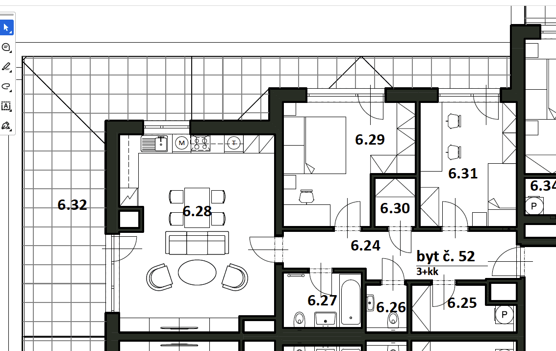 Predaj bytu 3-izbový 84 m², Generála Selnera, Kladno, Středočeský kraj Predaj bytu 3-izbový 84 m², Generála Selnera, Kladno, Středočeský kraj