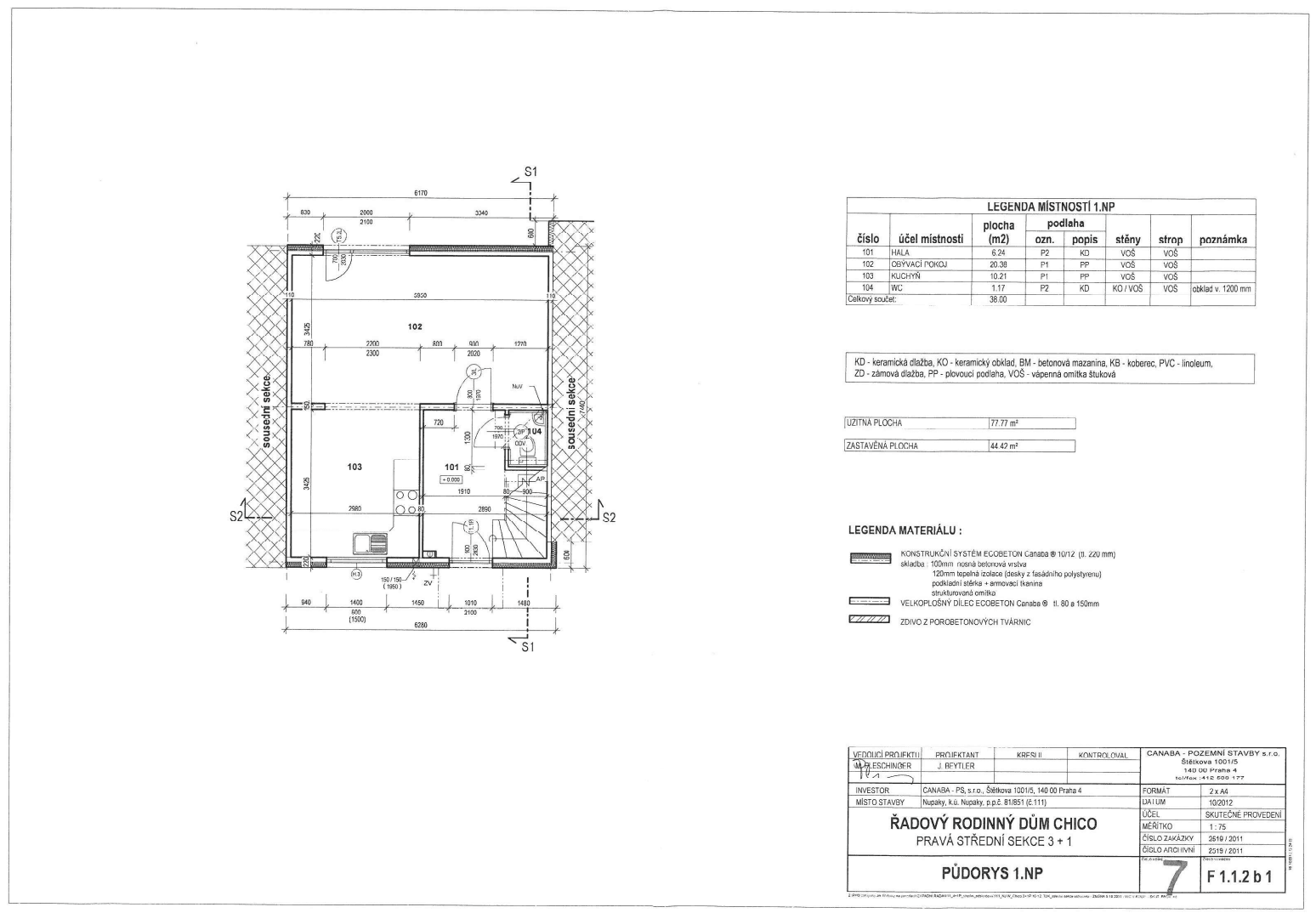 Prenájom domu 90 m², pozemok 96 m², Krátká, Nupaky, Středočeský kraj Prenájom domu 90 m², pozemok 96 m², Krátká, Nupaky, Středočeský kraj