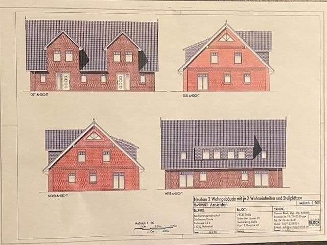 Predaj domu 126 m², pozemok 540 m², Unter den Linden 28 a + c, Stelle, Dolné Sasko Predaj domu 126 m², pozemok 540 m², Unter den Linden 28 a + c, Stelle, Dolné Sasko