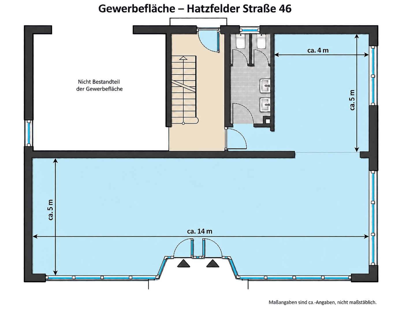 Prenájom nebytového priestoru 100 m², Hatzfelder Straße 46, Paderborn, Severné Porýnie - Westfálsko Prenájom nebytového priestoru 100 m², Hatzfelder Straße 46, Paderborn, Severné Porýnie - Westfálsko