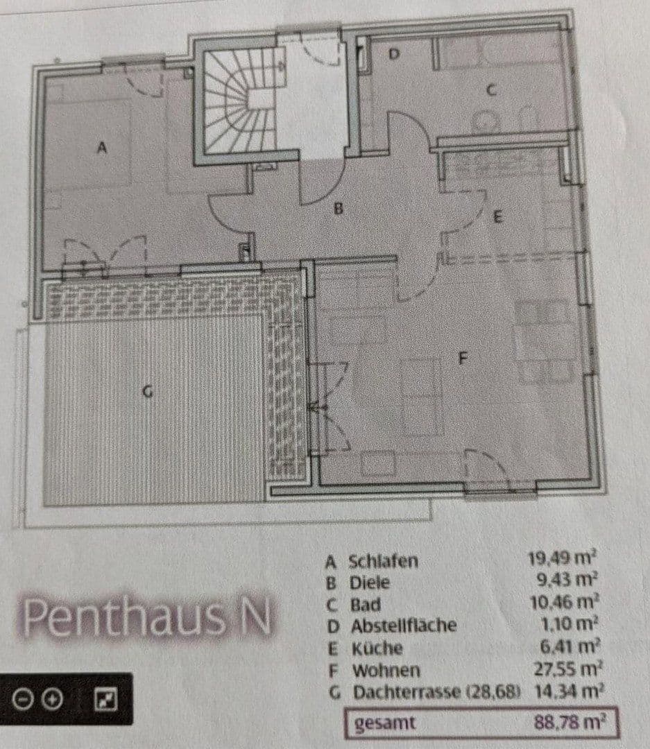 Prenájom bytu 2-izbový 89 m², Frankfurt, Hesensko Prenájom bytu 2-izbový 89 m², Frankfurt, Hesensko