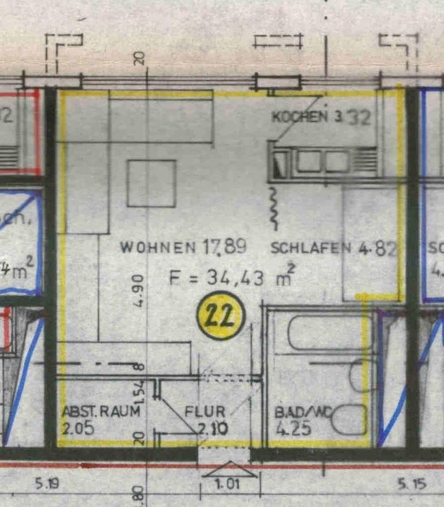 Predaj bytu 1-izbový 35 m², Wilhelm-Hauff-Strass 22, Augsburg, Bavorsko Predaj bytu 1-izbový 35 m², Wilhelm-Hauff-Strass 22, Augsburg, Bavorsko
