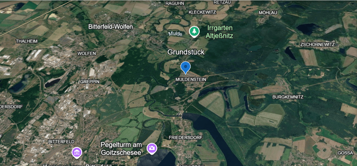 Predaj pozemku 876 m², Friedensstraße 18, Muldestausee, Sasko-Anhaltsko Predaj pozemku 876 m², Friedensstraße 18, Muldestausee, Sasko-Anhaltsko