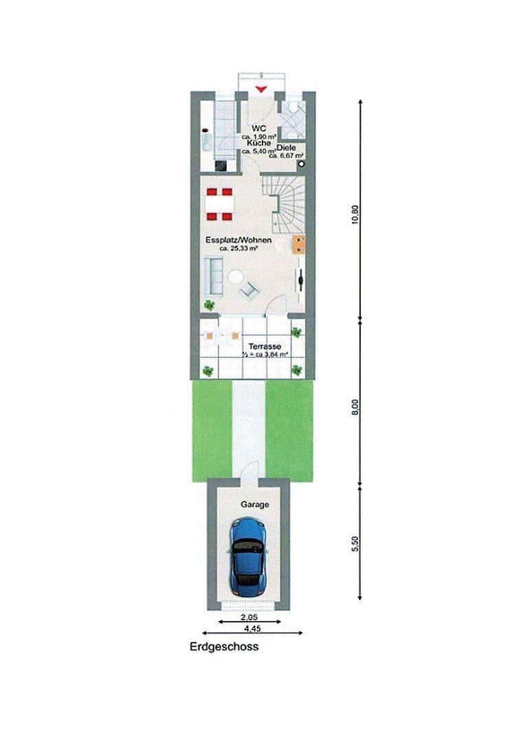 Predaj domu 126 m², pozemok 205 m², Geretsried, Bavorsko Predaj domu 126 m², pozemok 205 m², Geretsried, Bavorsko