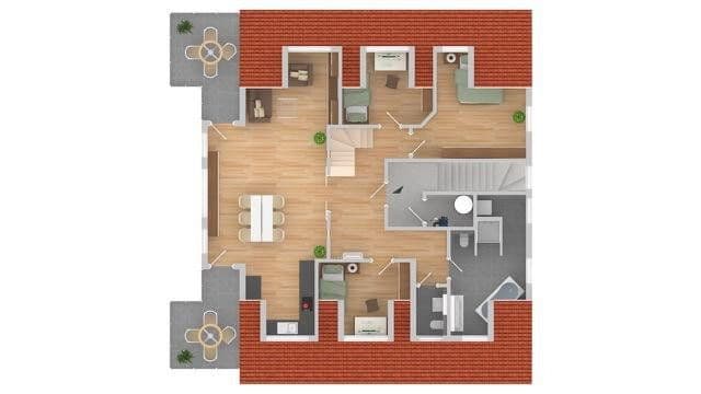 Prenájom bytu 4-izbový 126 m², Glückaufstraße 2D, Sarstedt, Dolné Sasko Prenájom bytu 4-izbový 126 m², Glückaufstraße 2D, Sarstedt, Dolné Sasko