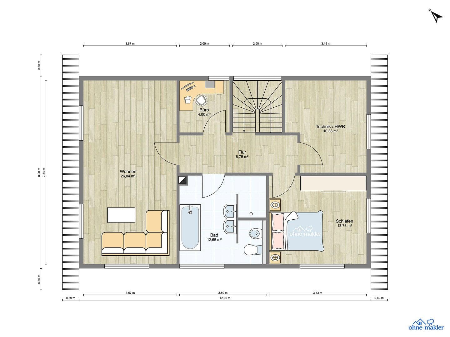 Predaj domu 140 m², pozemok 573 m², Altusried, Bavorsko Predaj domu 140 m², pozemok 573 m², Altusried, Bavorsko