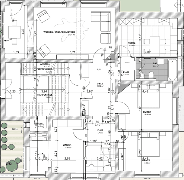 Predaj bytu 5-izbový 140 m², Bad Nauheim, Hesensko Predaj bytu 5-izbový 140 m², Bad Nauheim, Hesensko
