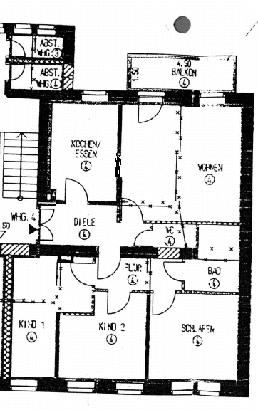 Prenájom bytu 4-izbový 97 m², Marienberger Straße 18, Chemnitz, Sasko Prenájom bytu 4-izbový 97 m², Marienberger Straße 18, Chemnitz, Sasko