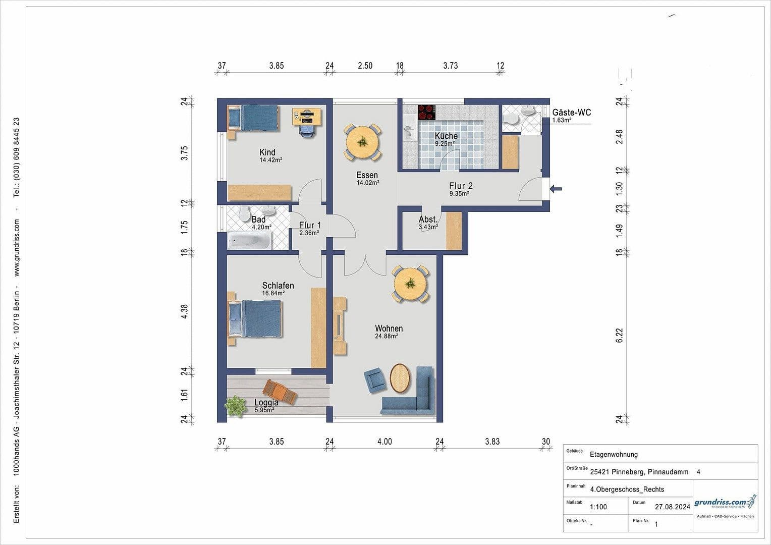 Prenájom bytu 3-izbový 104 m², Pinnaudamm 4, Pinneberg, Šlezvicko-Holštajnsko Prenájom bytu 3-izbový 104 m², Pinnaudamm 4, Pinneberg, Šlezvicko-Holštajnsko