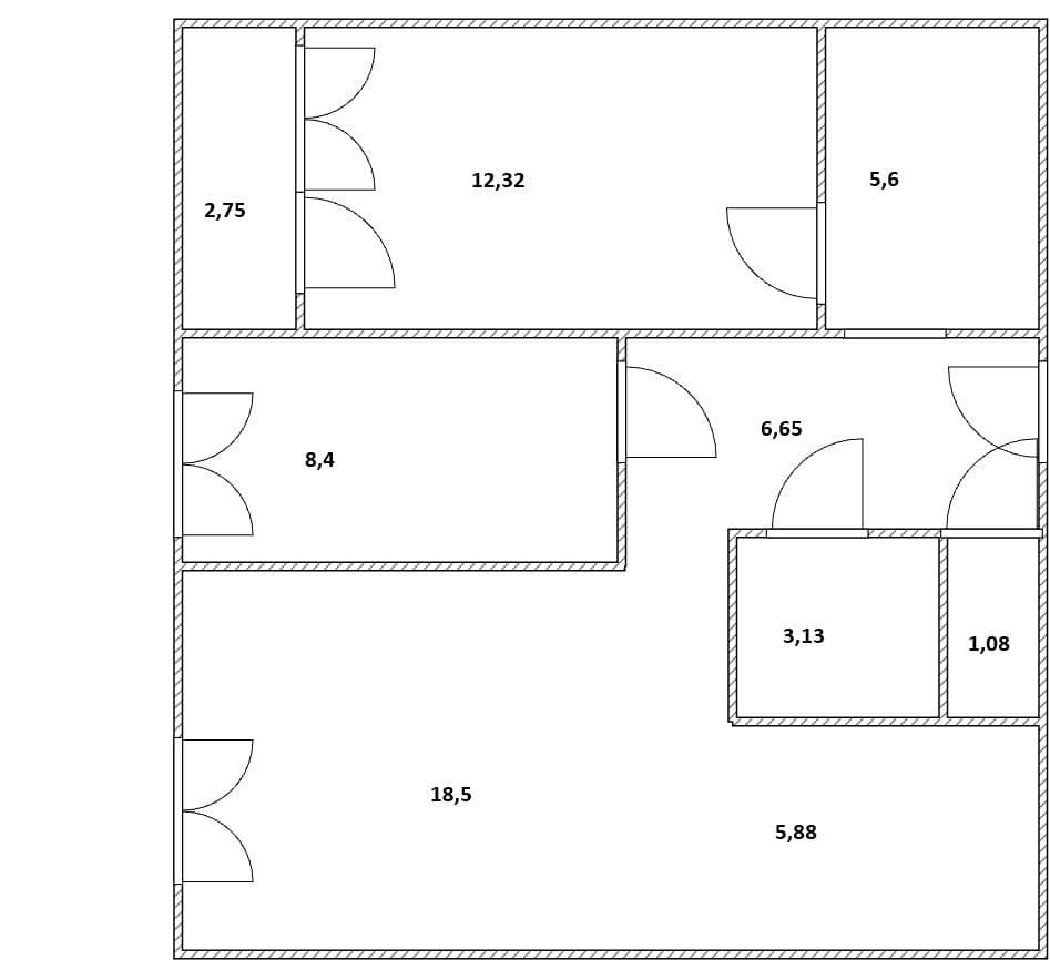 Prenájom bytu 3-izbový 65 m², Podjavorinské, Praha, Praha Prenájom bytu 3-izbový 65 m², Podjavorinské, Praha, Praha