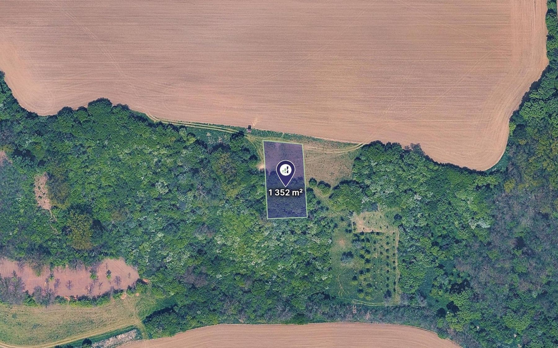 Predaj pozemku 1.352 m², Částkov, Zlínský kraj Predaj pozemku 1.352 m², Částkov, Zlínský kraj