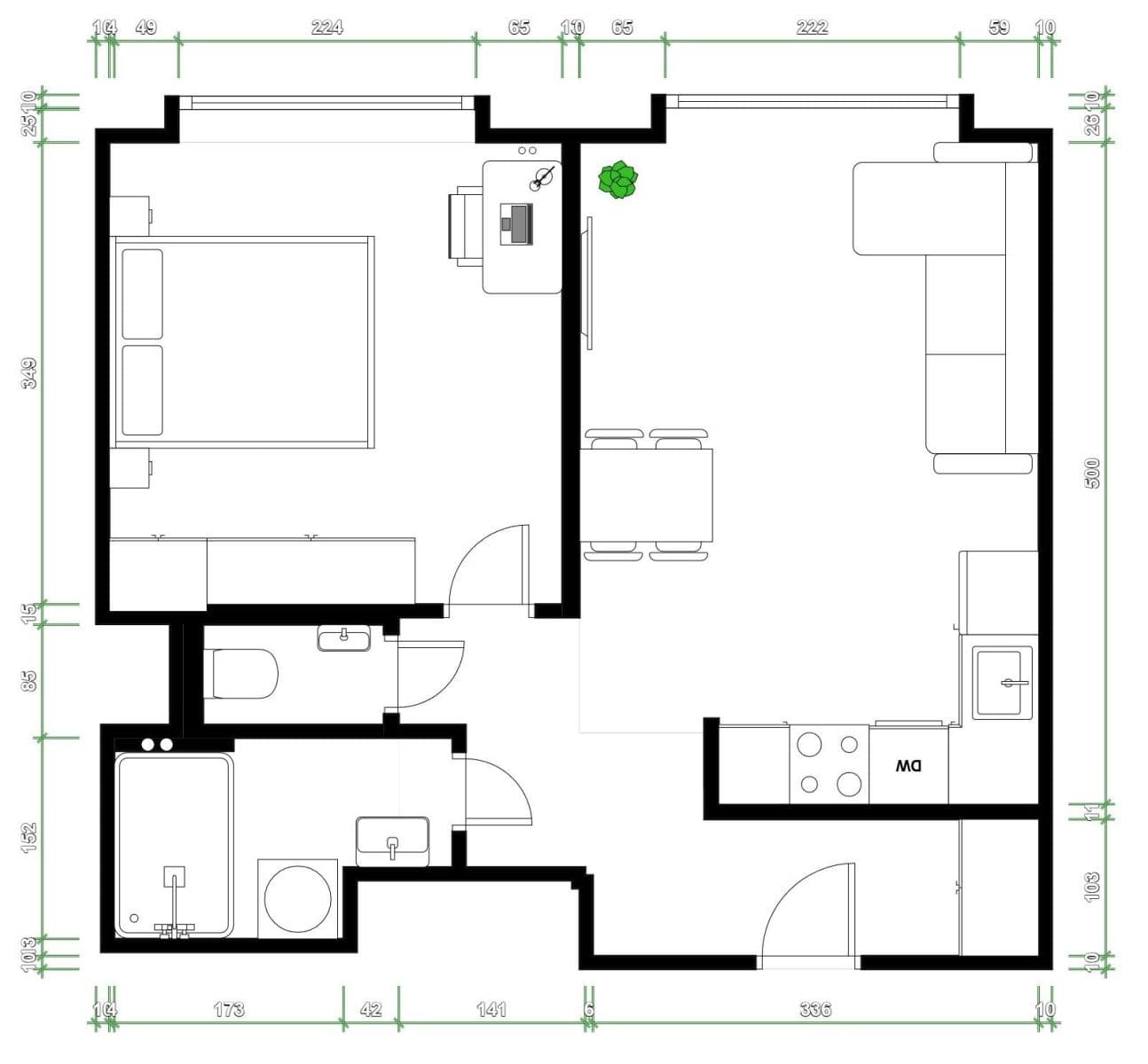 Predaj bytu 1-izbový 41 m², Ruská, Praha, Praha Predaj bytu 1-izbový 41 m², Ruská, Praha, Praha