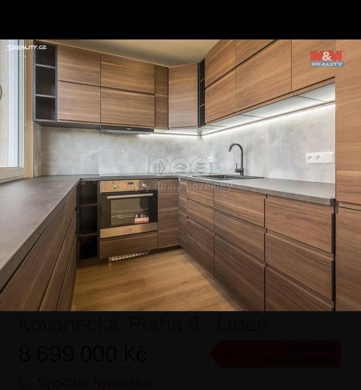 Prenájom bytu 3-izbový 80 m², Kovanecká, Praha, Praha Prenájom bytu 3-izbový 80 m², Kovanecká, Praha, Praha