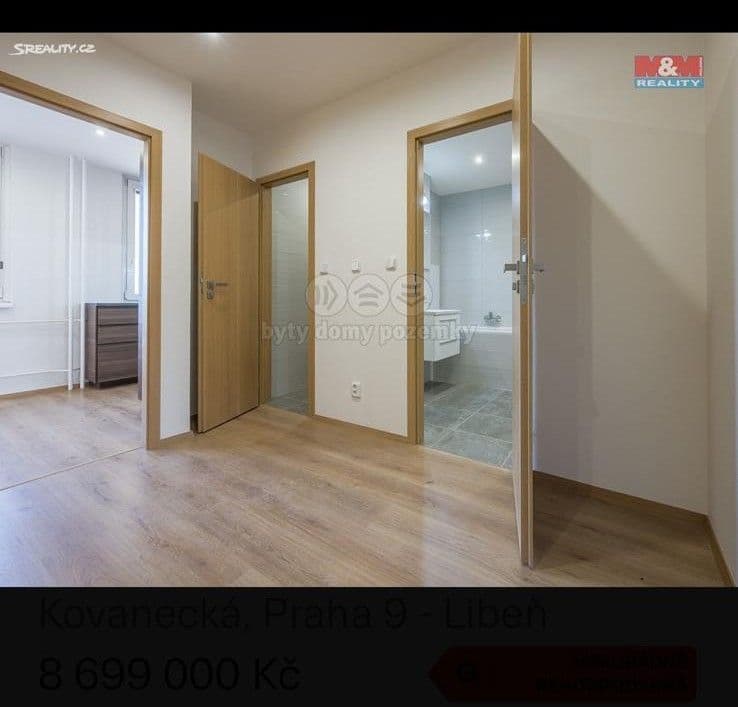 Prenájom bytu 3-izbový 80 m², Kovanecká, Praha, Praha Prenájom bytu 3-izbový 80 m², Kovanecká, Praha, Praha