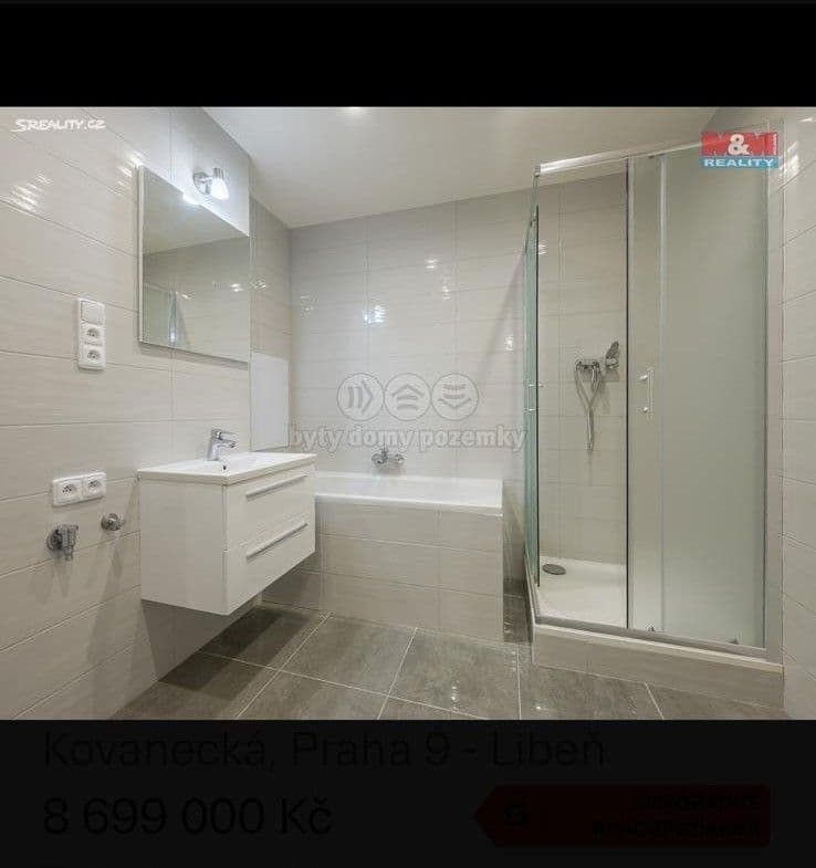 Prenájom bytu 3-izbový 80 m², Kovanecká, Praha, Praha Prenájom bytu 3-izbový 80 m², Kovanecká, Praha, Praha
