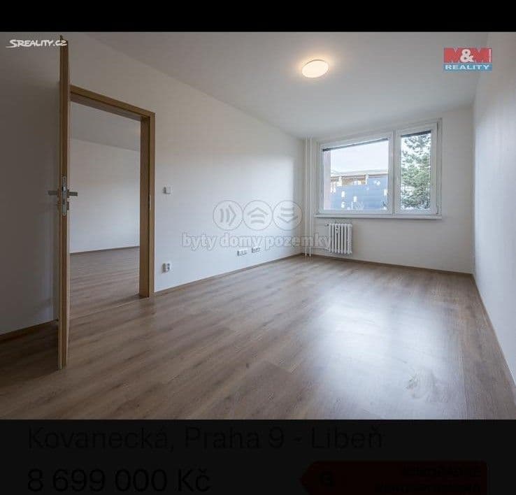 Prenájom bytu 3-izbový 80 m², Kovanecká, Praha, Praha Prenájom bytu 3-izbový 80 m², Kovanecká, Praha, Praha