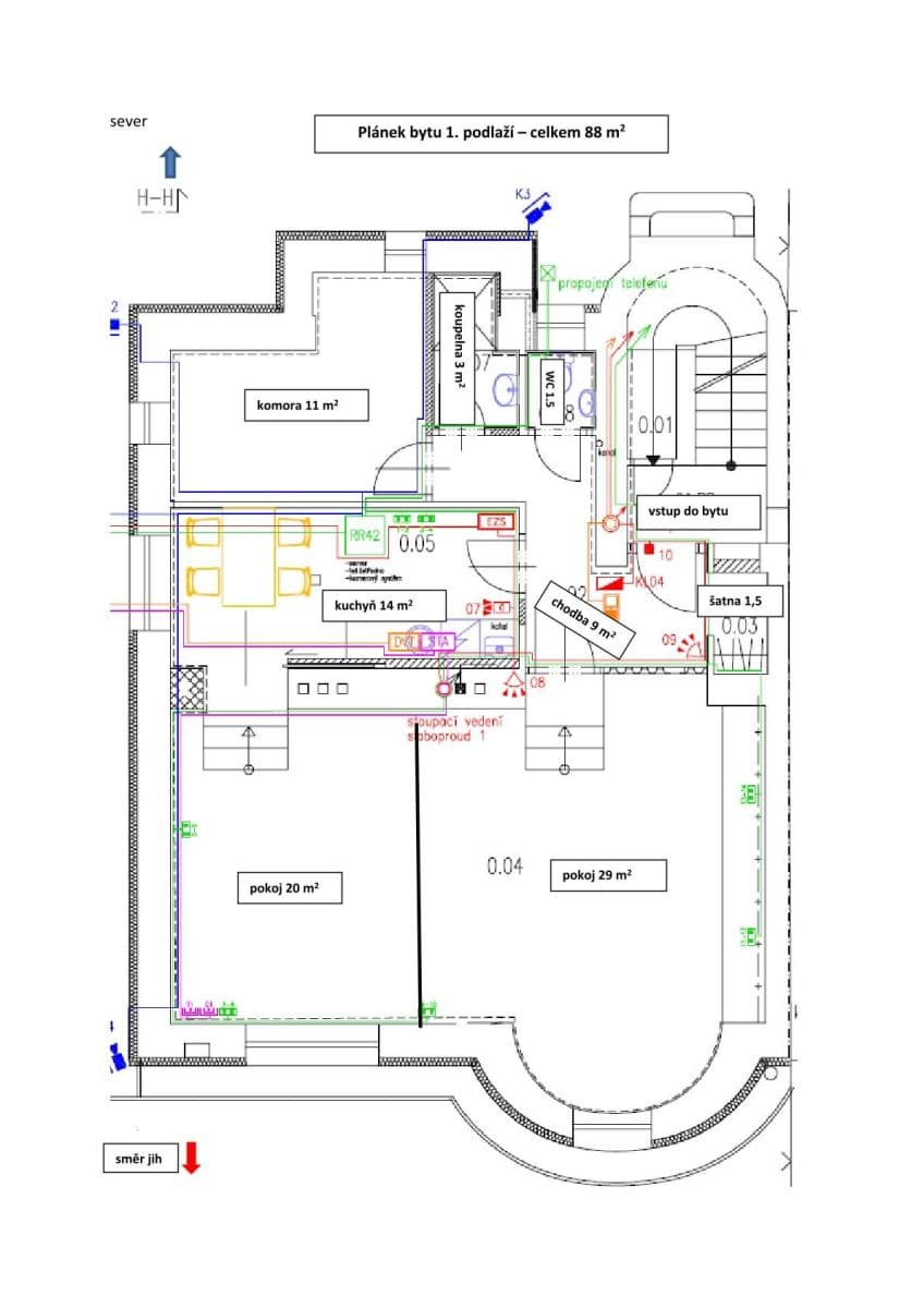 Prenájom bytu 2-izbový 88 m², Na Třebešíně, Praha, Praha Prenájom bytu 2-izbový 88 m², Na Třebešíně, Praha, Praha