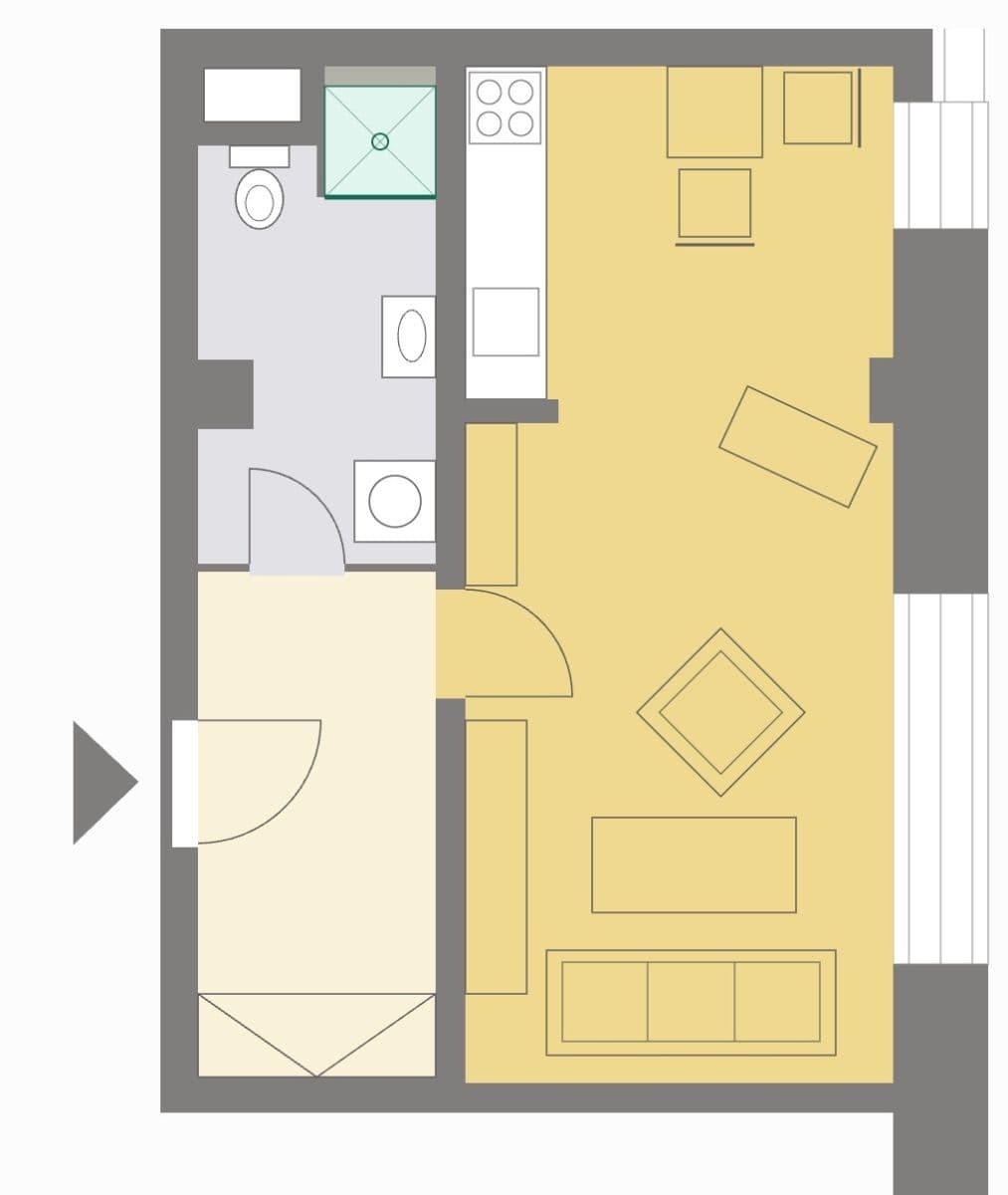 Predaj bytu 1-izbový 36 m², Českomoravská, Praha, Praha Predaj bytu 1-izbový 36 m², Českomoravská, Praha, Praha