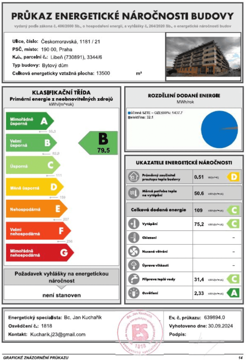 Predaj bytu 1-izbový 36 m², Českomoravská, Praha, Praha Predaj bytu 1-izbový 36 m², Českomoravská, Praha, Praha