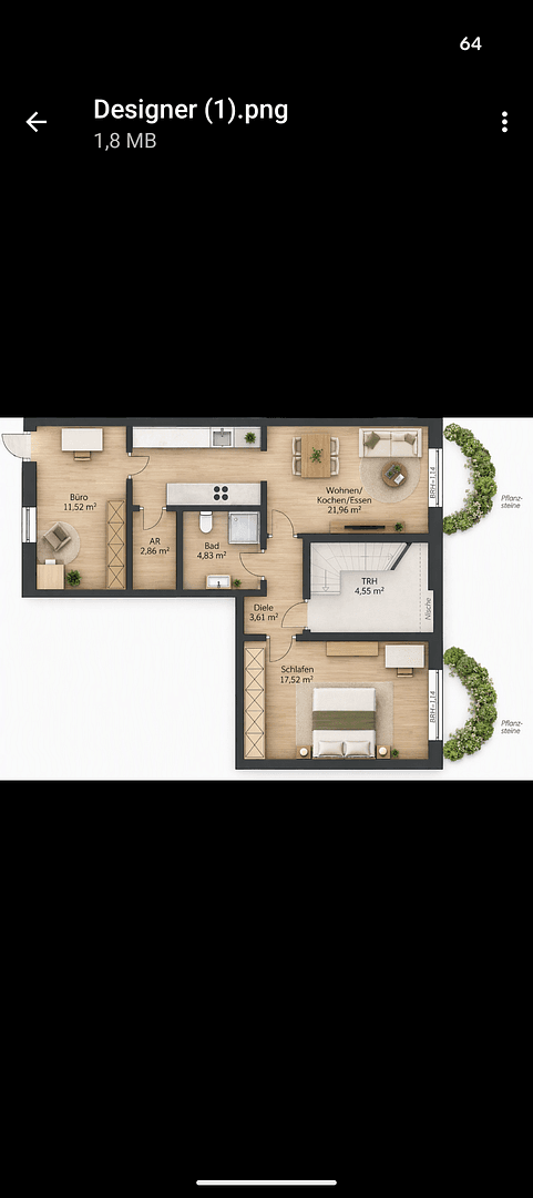 Prenájom bytu 3-izbový 63 m², Frechen, Severné Porýnie - Westfálsko Prenájom bytu 3-izbový 63 m², Frechen, Severné Porýnie - Westfálsko
