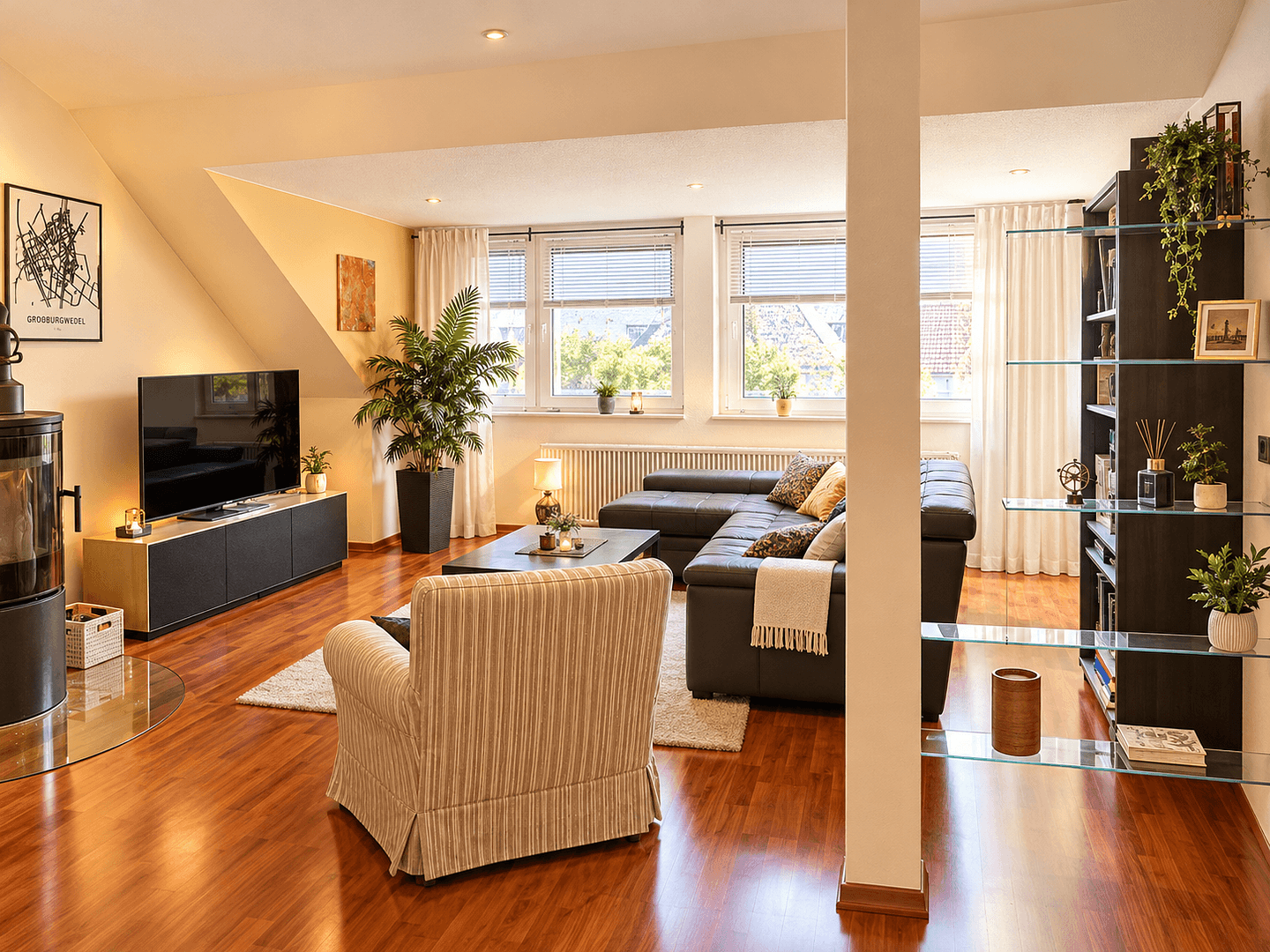 Prenájom bytu 4-izbový 145 m², Dr.-Albert-David-Straße 19, Burgwedel, Dolné Sasko Prenájom bytu 4-izbový 145 m², Dr.-Albert-David-Straße 19, Burgwedel, Dolné Sasko