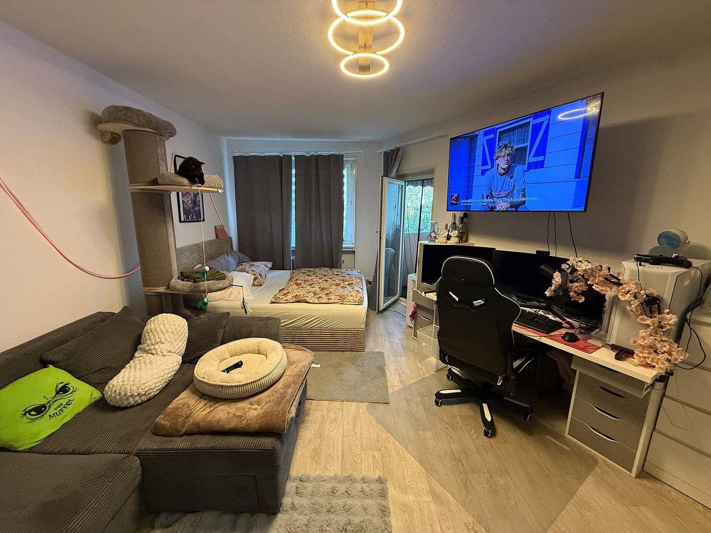 Prenájom bytu 1-izbový 34 m², Fortshausstrasse 11, Hanau, Hesensko Prenájom bytu 1-izbový 34 m², Fortshausstrasse 11, Hanau, Hesensko