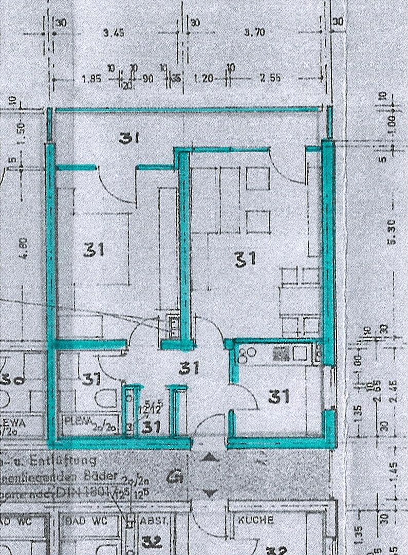 Predaj bytu 2-izbový 57 m², Nürnberg, Bavorsko Predaj bytu 2-izbový 57 m², Nürnberg, Bavorsko