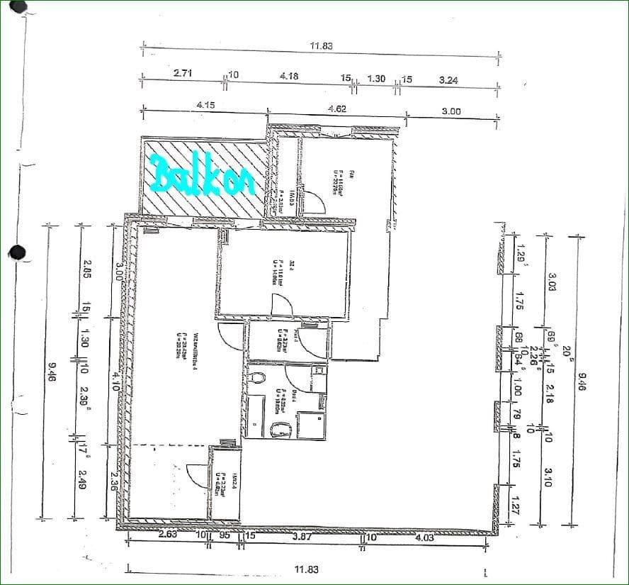 Prenájom bytu 2-izbový 62 m², Abendstraße 15 b, Magdeburg, Sasko-Anhaltsko Prenájom bytu 2-izbový 62 m², Abendstraße 15 b, Magdeburg, Sasko-Anhaltsko