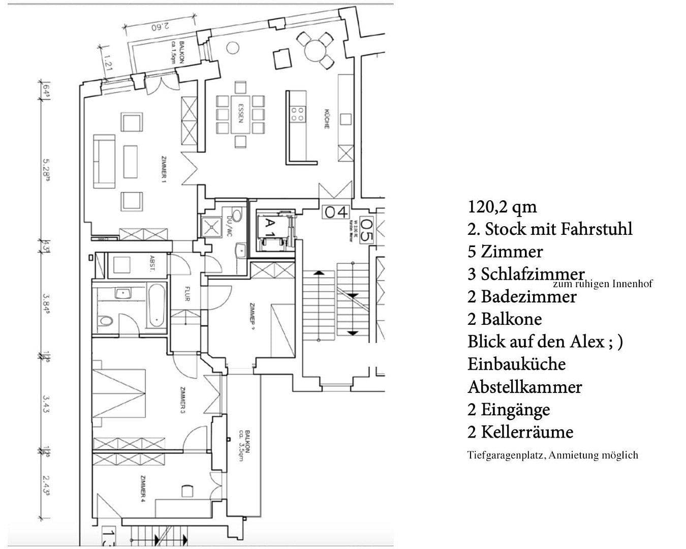 Predaj bytu 4-izbový 120 m², Berlin, Berlín Predaj bytu 4-izbový 120 m², Berlin, Berlín