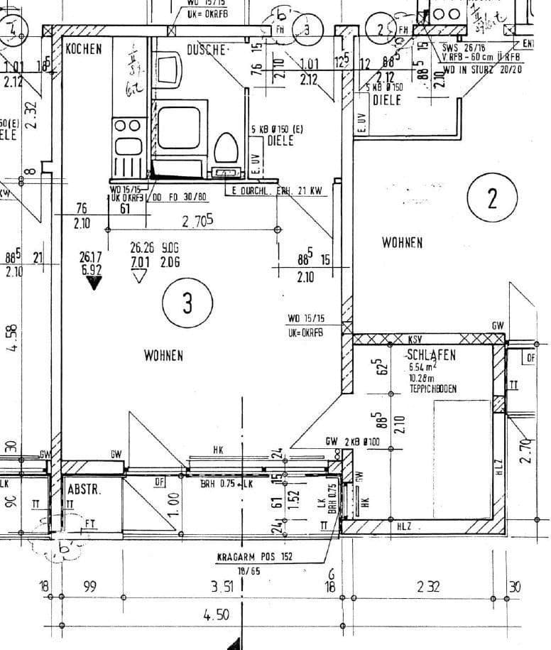 Prenájom bytu 2-izbový 40 m², Bürgermeister-Kutterer-Str. 14, Ludwigshafen am Rhein, Porýnie-Falcko Prenájom bytu 2-izbový 40 m², Bürgermeister-Kutterer-Str. 14, Ludwigshafen am Rhein, Porýnie-Falcko