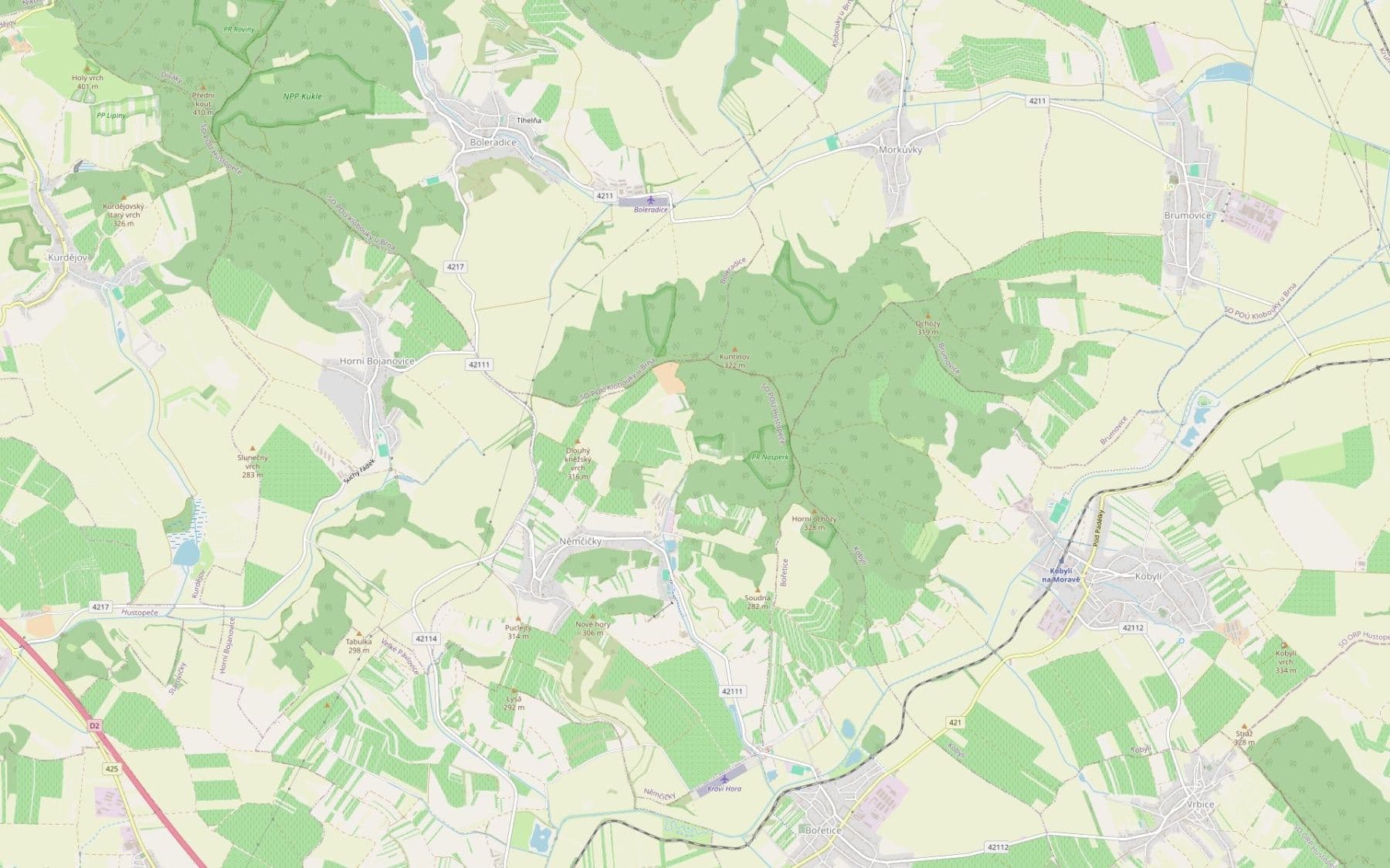 Predaj pozemku 2.710 m², Němčičky, Jihomoravský kraj Predaj pozemku 2.710 m², Němčičky, Jihomoravský kraj