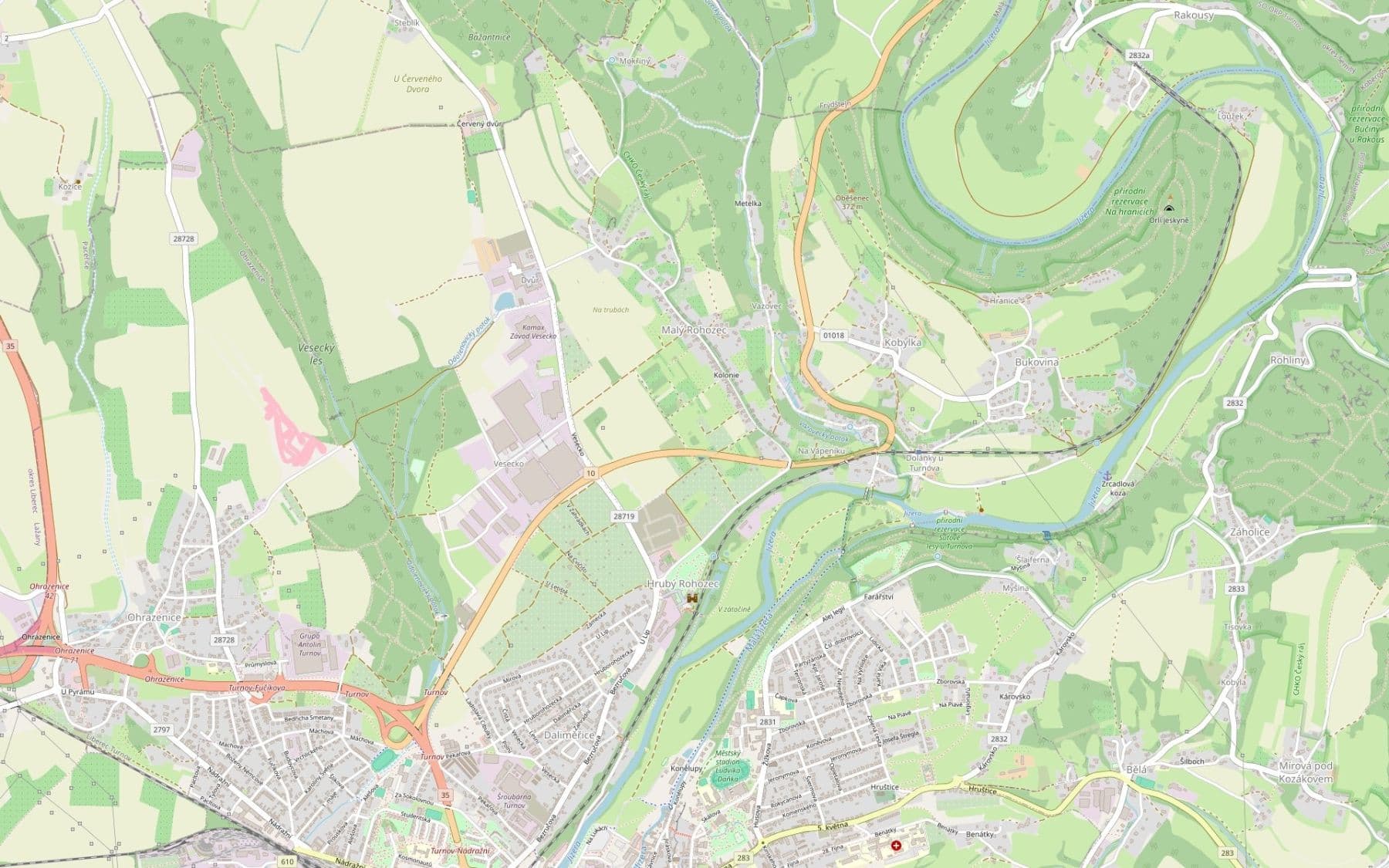 Predaj pozemku 1.029 m², Turnov, Liberecký kraj Predaj pozemku 1.029 m², Turnov, Liberecký kraj