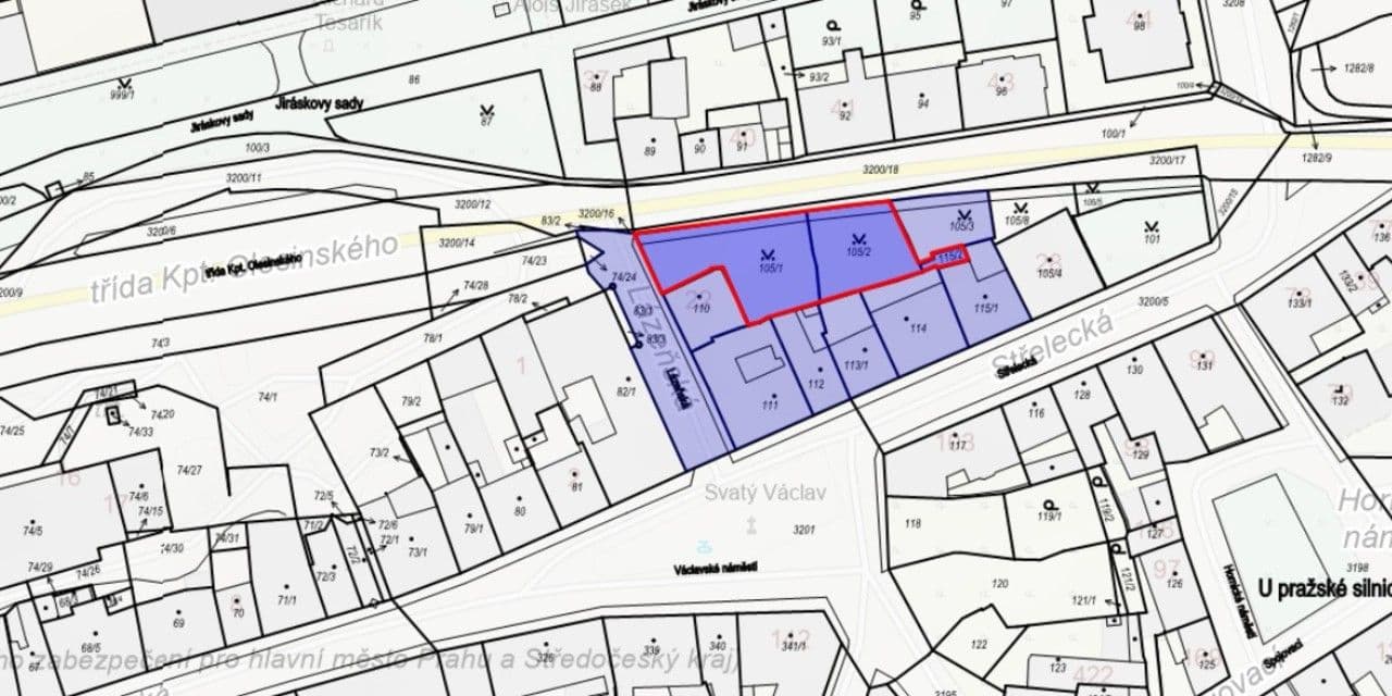 Predaj pozemku 757 m², Příbram, Středočeský kraj Predaj pozemku 757 m², Příbram, Středočeský kraj