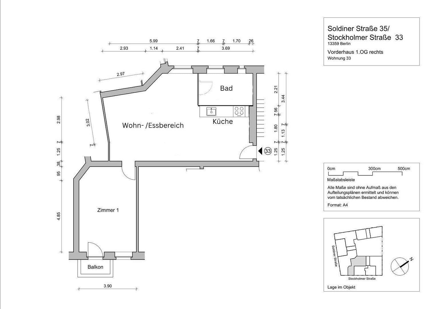 Predaj bytu 2-izbový 76 m², Stockholmer Straße 33, Berlin, Berlín Predaj bytu 2-izbový 76 m², Stockholmer Straße 33, Berlin, Berlín