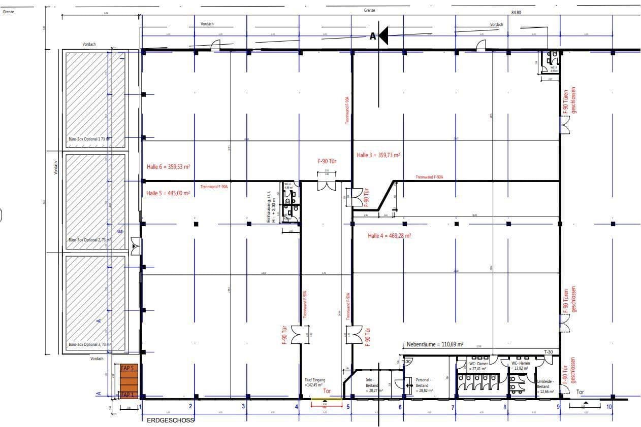 Prenájom nebytového priestoru 450 m², Meißener Dorfstraße 35, Minden, Severné Porýnie - Westfálsko Prenájom nebytového priestoru 450 m², Meißener Dorfstraße 35, Minden, Severné Porýnie - Westfálsko
