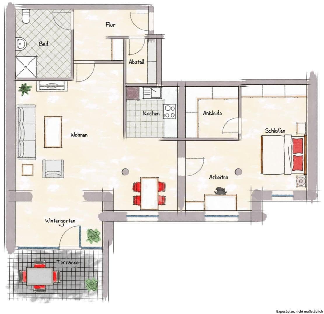 Prenájom bytu 2-izbový 90 m², Anne-Frank-Straße 10, Elmshorn, Šlezvicko-Holštajnsko Prenájom bytu 2-izbový 90 m², Anne-Frank-Straße 10, Elmshorn, Šlezvicko-Holštajnsko