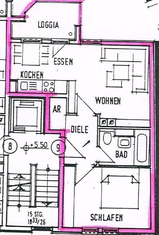 Predaj bytu 2-izbový 45 m², Fürth, Bavorsko Predaj bytu 2-izbový 45 m², Fürth, Bavorsko