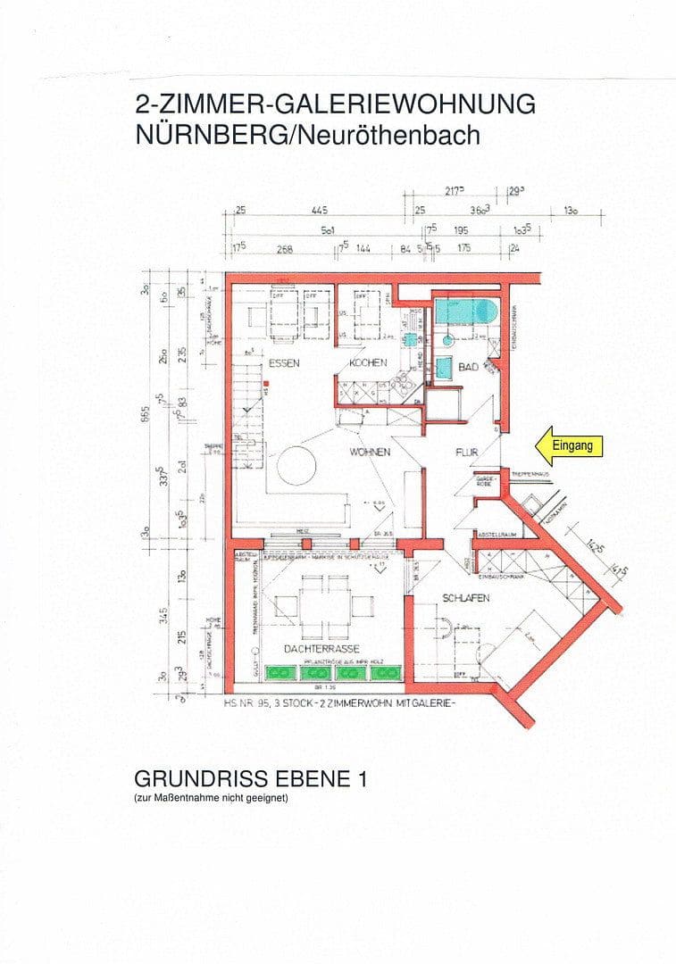 Predaj bytu 2-izbový 73 m², Wörnitzstr. 95, Nürnberg, Bavorsko Predaj bytu 2-izbový 73 m², Wörnitzstr. 95, Nürnberg, Bavorsko