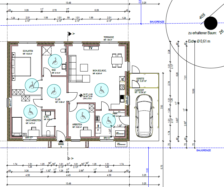 Prenájom domu 125 m², pozemok 670 m², Moosbeerenring 17, Barßel, Dolné Sasko Prenájom domu 125 m², pozemok 670 m², Moosbeerenring 17, Barßel, Dolné Sasko