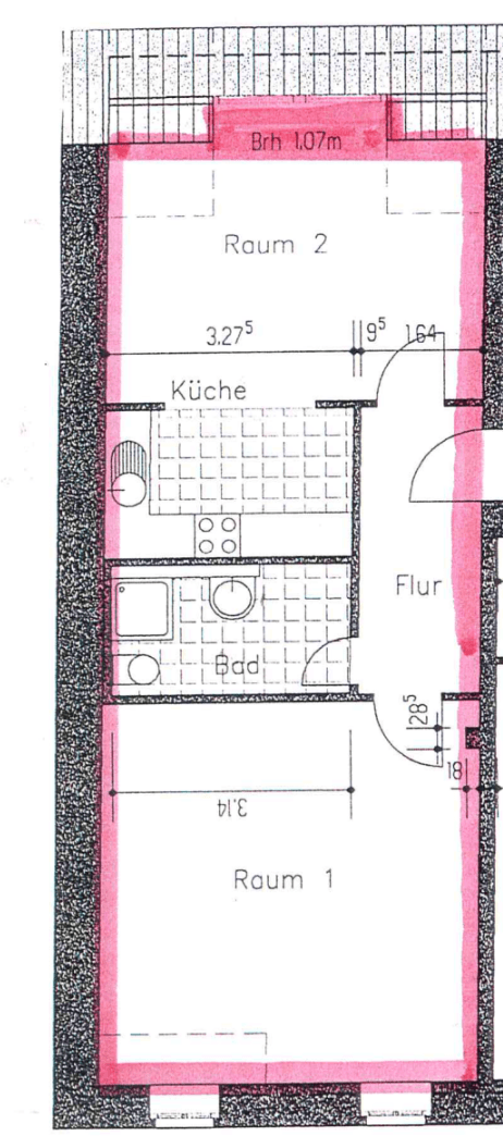 Prenájom bytu 2-izbový 58 m², Breite Straße 47, Luckenwalde, Brandenbursko Prenájom bytu 2-izbový 58 m², Breite Straße 47, Luckenwalde, Brandenbursko