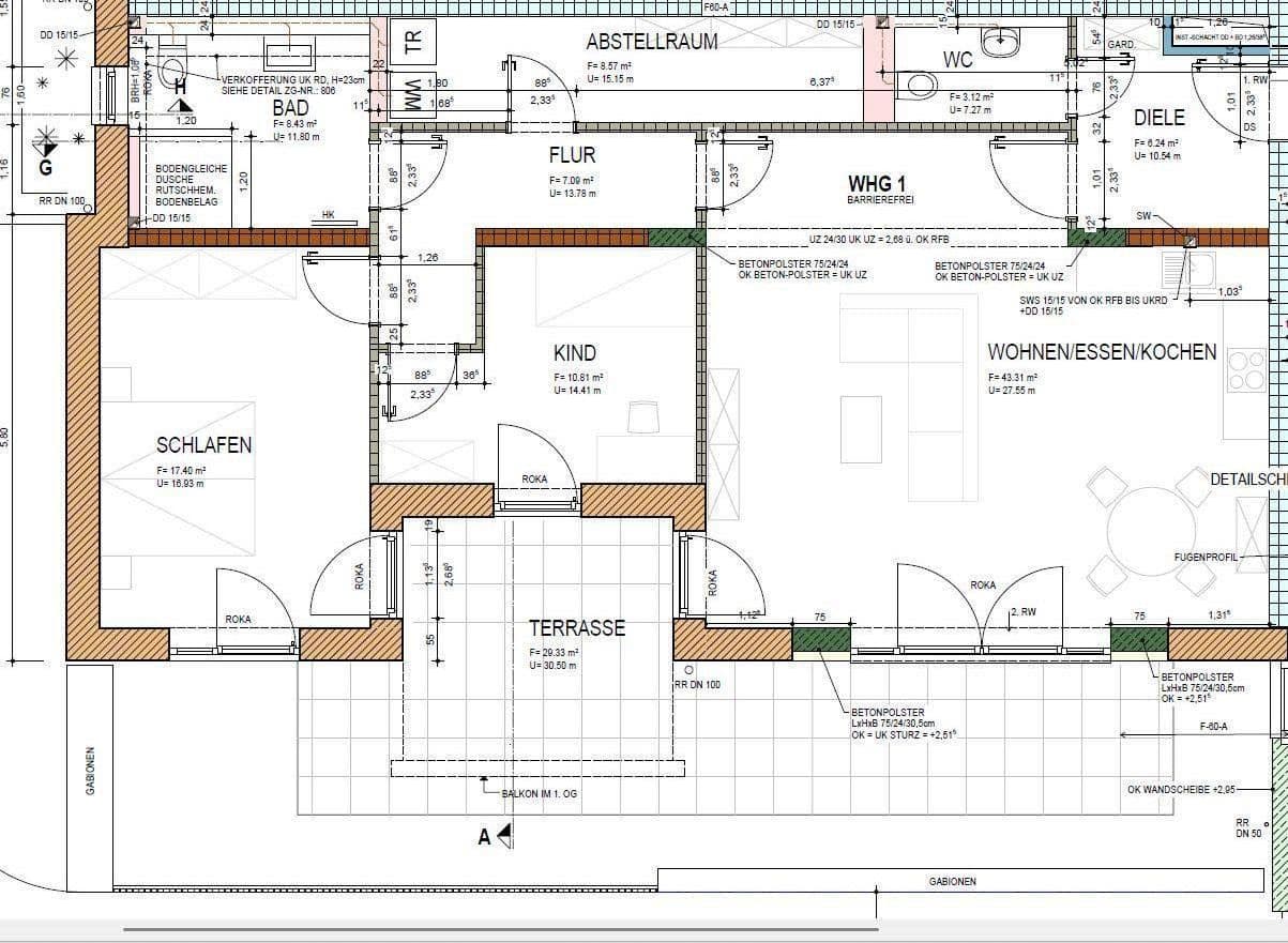 Prenájom bytu 3-izbový 120 m², Schloßstr. 2G, Wadern, Sársko Prenájom bytu 3-izbový 120 m², Schloßstr. 2G, Wadern, Sársko