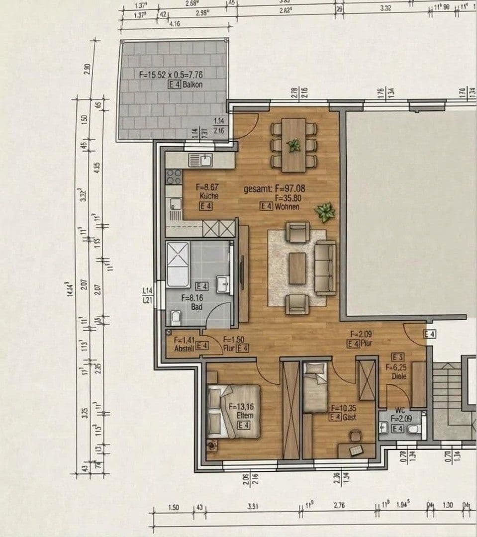 Predaj bytu 3-izbový 98 m², Duisburg, Severné Porýnie - Westfálsko Predaj bytu 3-izbový 98 m², Duisburg, Severné Porýnie - Westfálsko