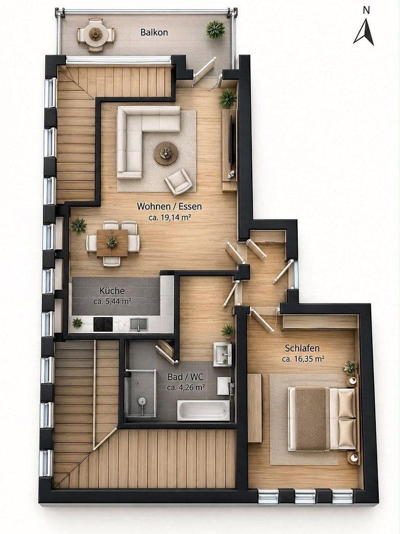 Predaj bytu 2-izbový 67 m², Iserlohn, Severné Porýnie - Westfálsko Predaj bytu 2-izbový 67 m², Iserlohn, Severné Porýnie - Westfálsko