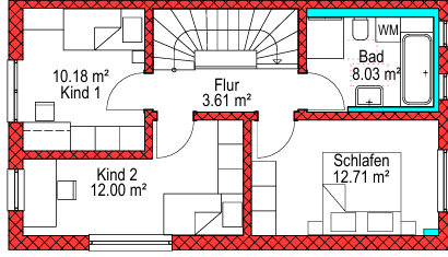 Prenájom domu 122 m², pozemok 180 m², Zorneding, Bavorsko Prenájom domu 122 m², pozemok 180 m², Zorneding, Bavorsko