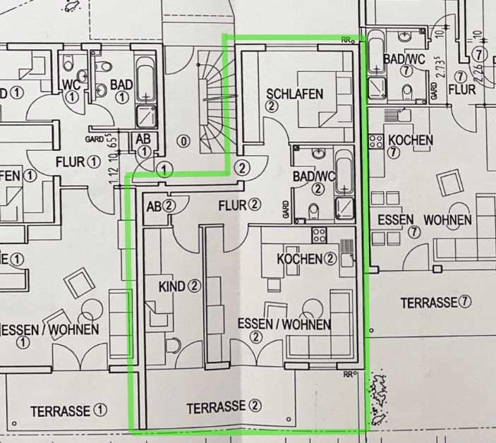 Prenájom bytu 3-izbový 70 m², Herdweg 2, Erlenbach, Bádensko-Wurttembersko Prenájom bytu 3-izbový 70 m², Herdweg 2, Erlenbach, Bádensko-Wurttembersko