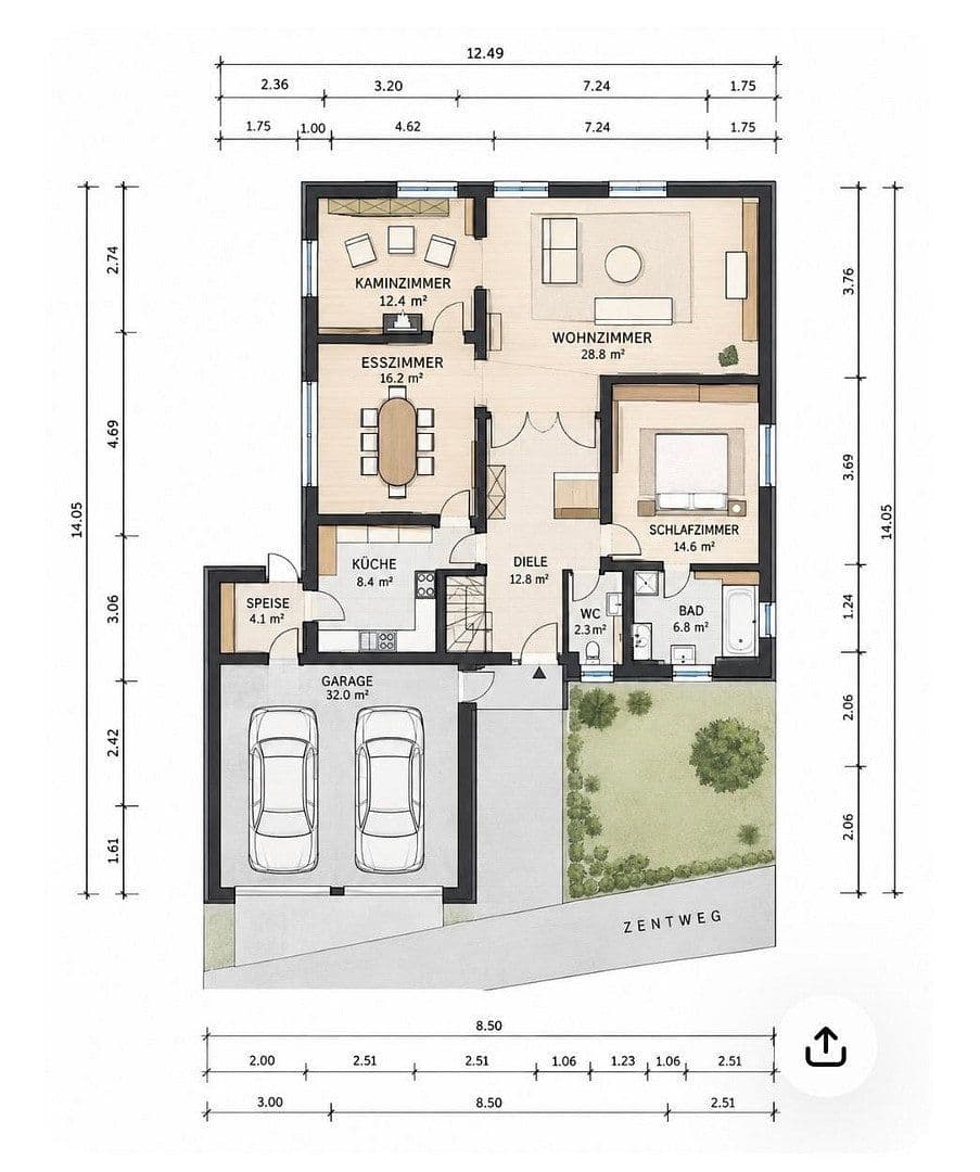 Prenájom domu 210 m², pozemok 790 m², Wesseling, Severné Porýnie - Westfálsko Prenájom domu 210 m², pozemok 790 m², Wesseling, Severné Porýnie - Westfálsko