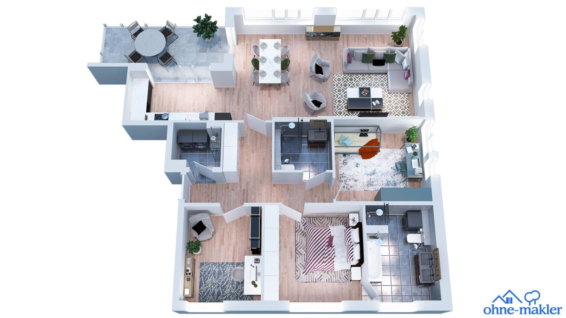 Prenájom bytu 4-izbový 128 m², Pfarrer-Mühlhauser-Str. 13, Karlsfeld, Bavorsko Prenájom bytu 4-izbový 128 m², Pfarrer-Mühlhauser-Str. 13, Karlsfeld, Bavorsko